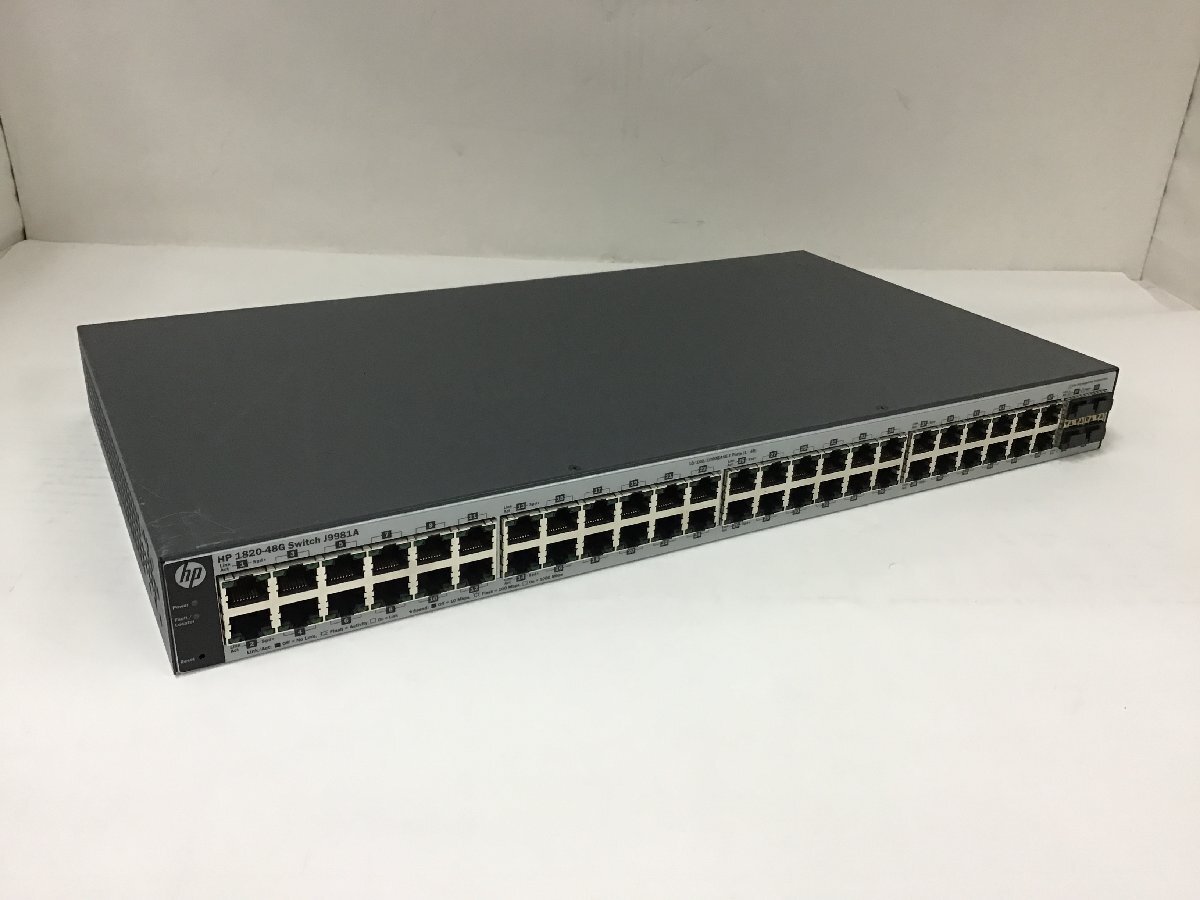 初期化済み HPE 1820-48G Switch J9981A 搭載Firm Version PT.01.10【X01989】拍卖