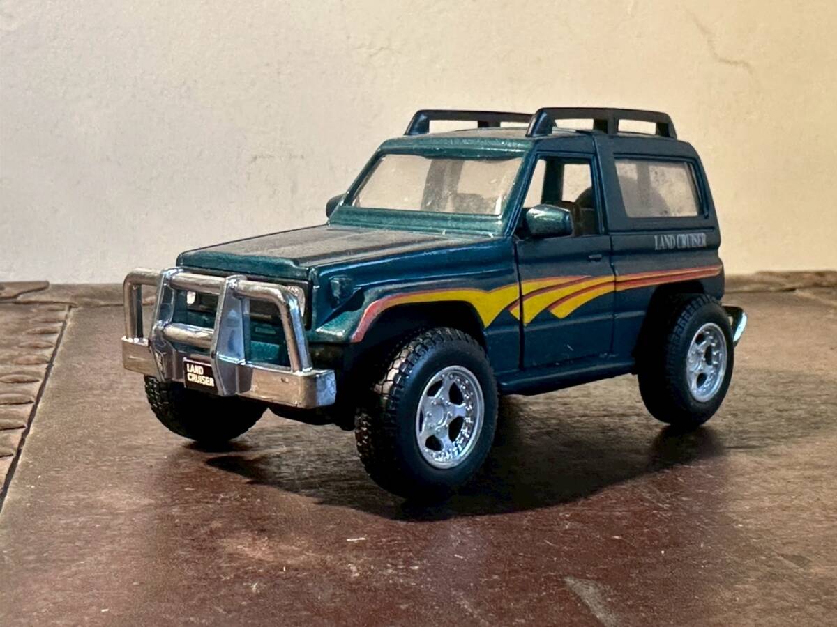 大型チョロQ  ランドクルーザー 2ドア 左ハンドル 動作確認済 1/43?モデル 売り切り!拍卖