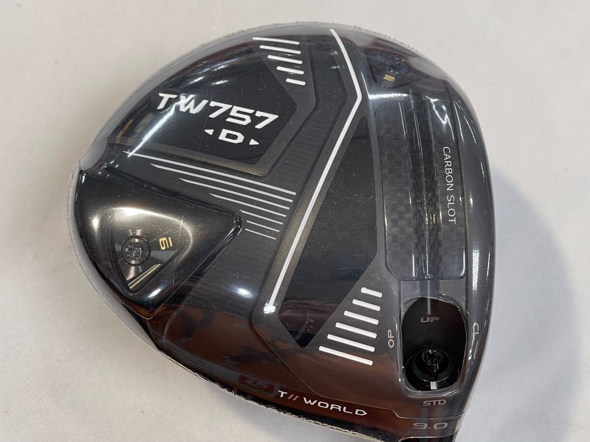 本州のみ送料無料◇未使用品◇1W◇ホンマゴルフ◇TOUR WORLD TW757D◇VIZARD forTW757◇9度◇S◇45.5in◇306g◇カバーあり拍卖
