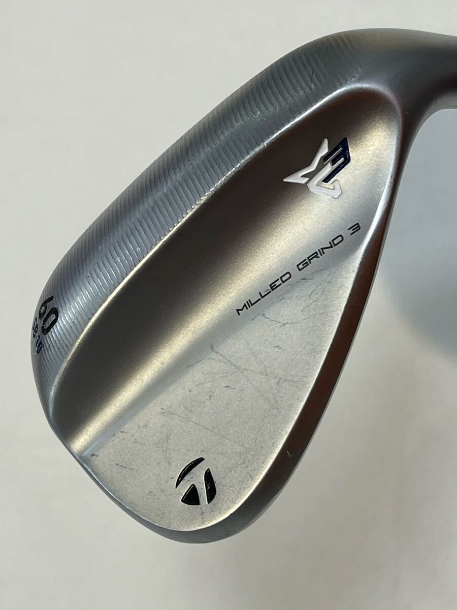 本州のみ送料無料◇ウェッジ◇テーラーメイド◇MILLED GRIND3クローム◇ダイナミックゴールドHT◇60度◇S200◇35in◇475g拍卖