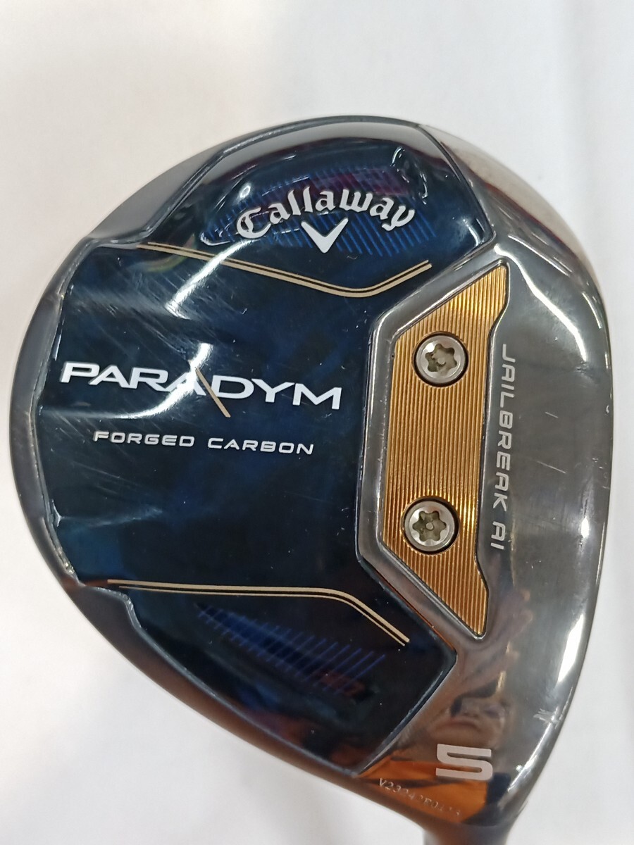 本州のみ送料無料◇即決価格◇FW◇キャロウェイ◇PARADYM◇VENTUS TR 5 for Callaway◇18度◇S◇42.5in◇320g◇カバーなし拍卖