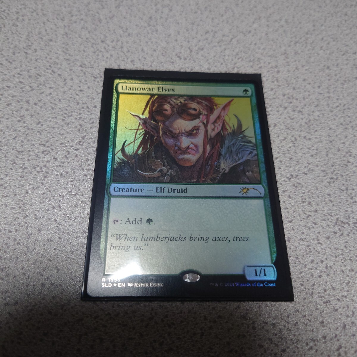 MTG SLD ラノワールのエルフ 英語foil 一枚 Secret lair 即決拍卖