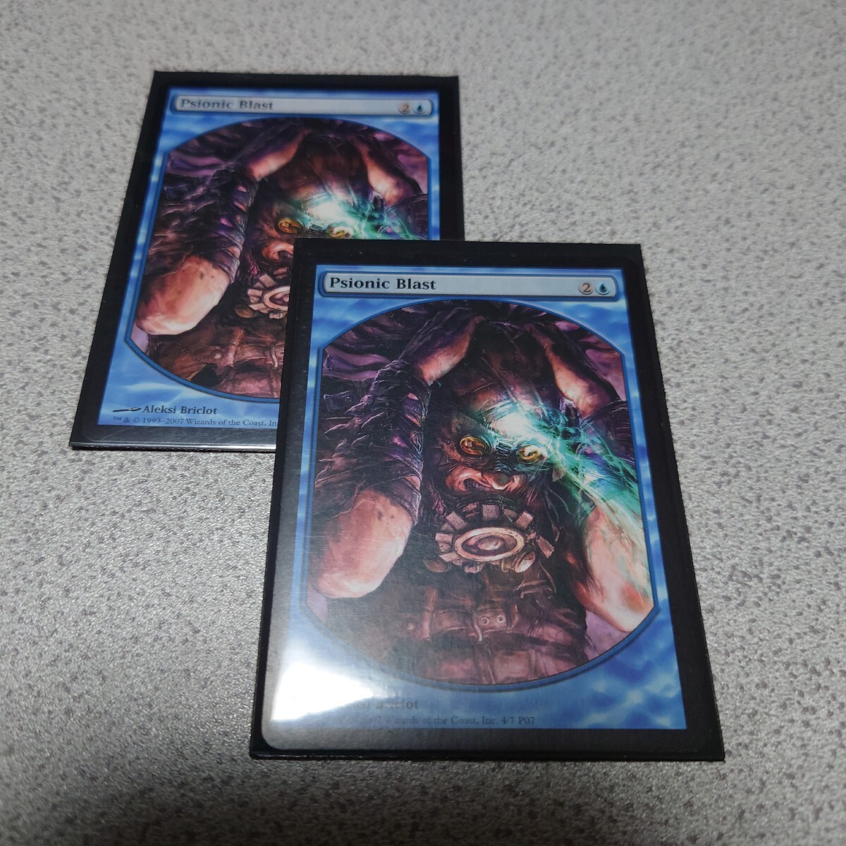 MTG 心霊破 英語 二枚セット テキストレス 即決拍卖