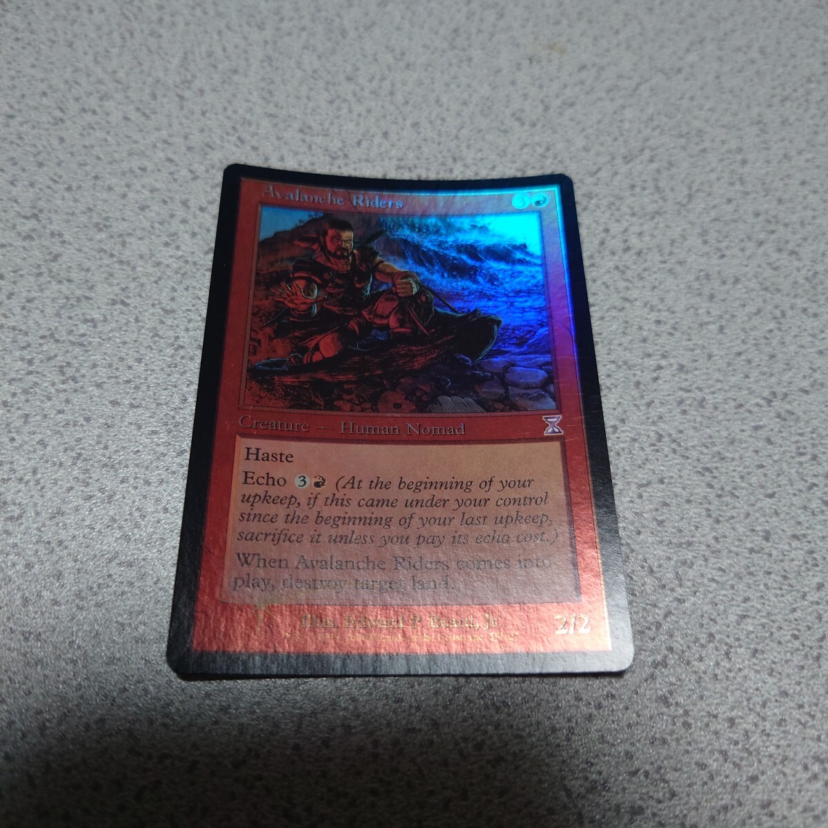 MTG TSP なだれ乗り 英語foil 一枚 TSB 旧枠 即決拍卖