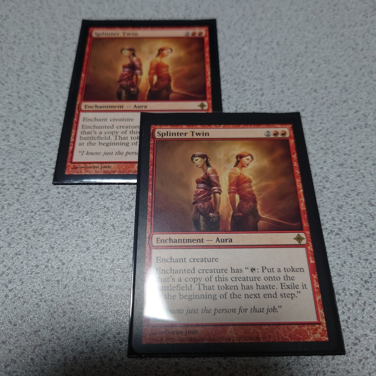 MTG ROE 欠片の双子 英語 二枚セット 即決拍卖