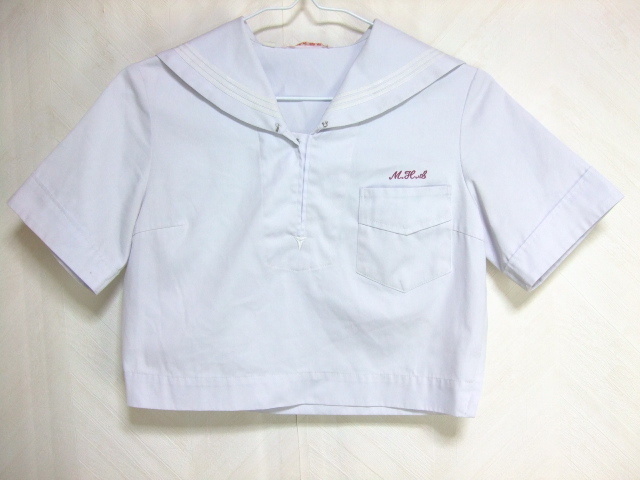X321/コスプレ衣装/宗像高 夏服上着/セーラー服 制服/福岡拍卖