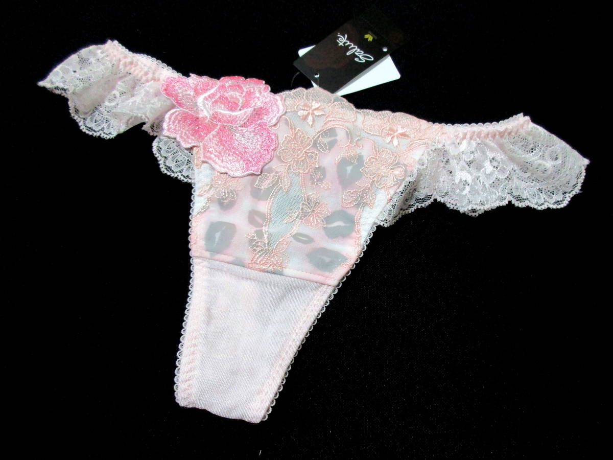 SALE ワコール サルート 源氏物語 Tバック ショーツ M 新品タグ付 520★拍卖