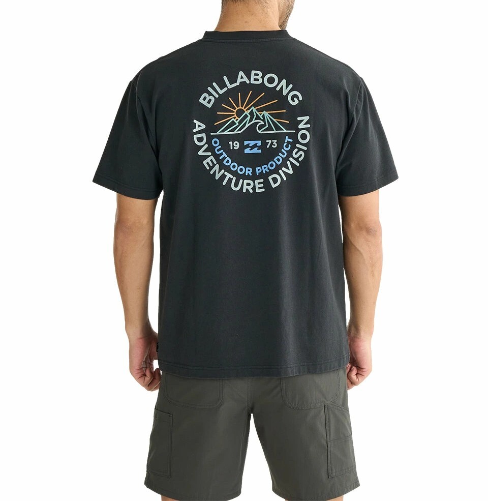 【SALE】★送料無料★2025春夏 新品【BILLABONG/ビラボン】 ROCKIES Tシャツ 【OVER FIT】 BLK メンズM BF01A217拍卖