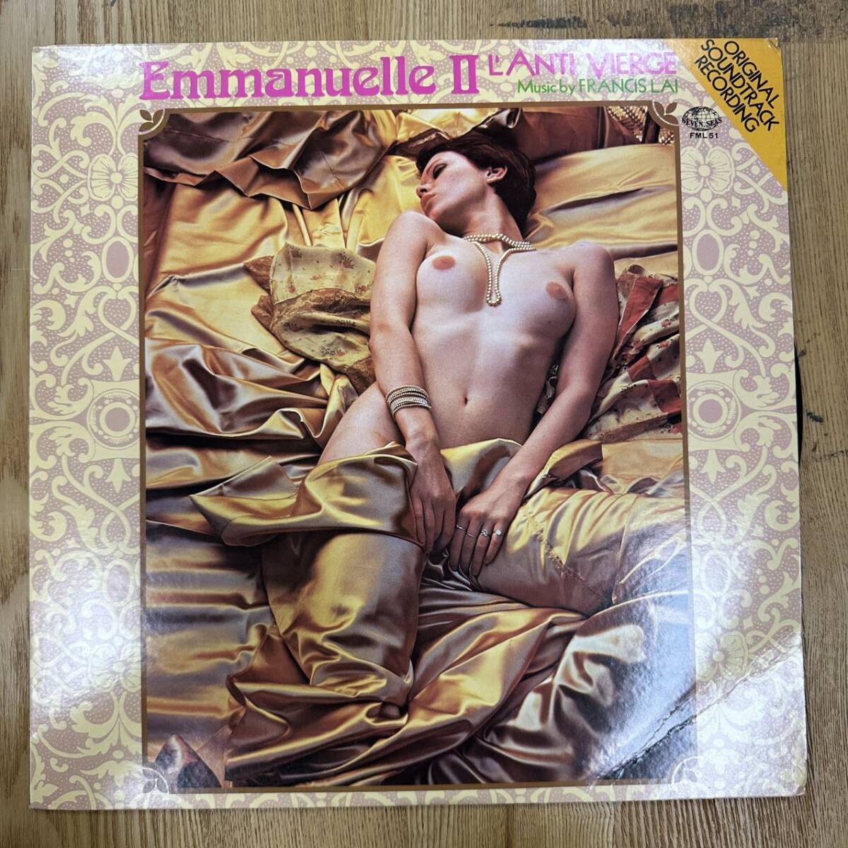 PROMO/LP/FML-51/続・エマニエル夫人 オリジナル・サウンドトラック シルビア・クリステル フランシス・レイ セブン・シーズ/F052207拍卖