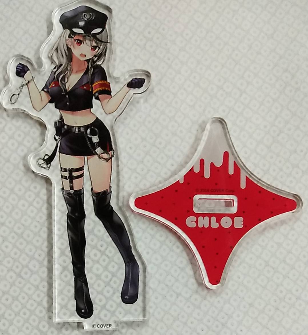 ホロライブ 秘密結社holoX セブンイレブン アクリルスタンド 沙花叉クロヱ【hololive 7-Eleven Acrylic Stand Sakamata Chloe ハロウィン拍卖