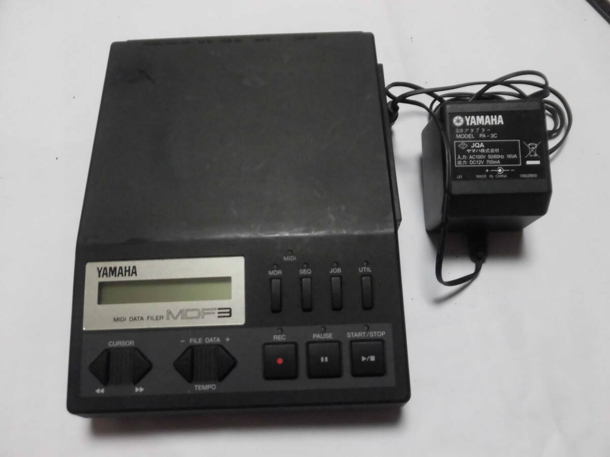 YAMAHA ヤマハ DATA FILER MIDIデータファイラー MIDI音源 フロッピー MDF3拍卖