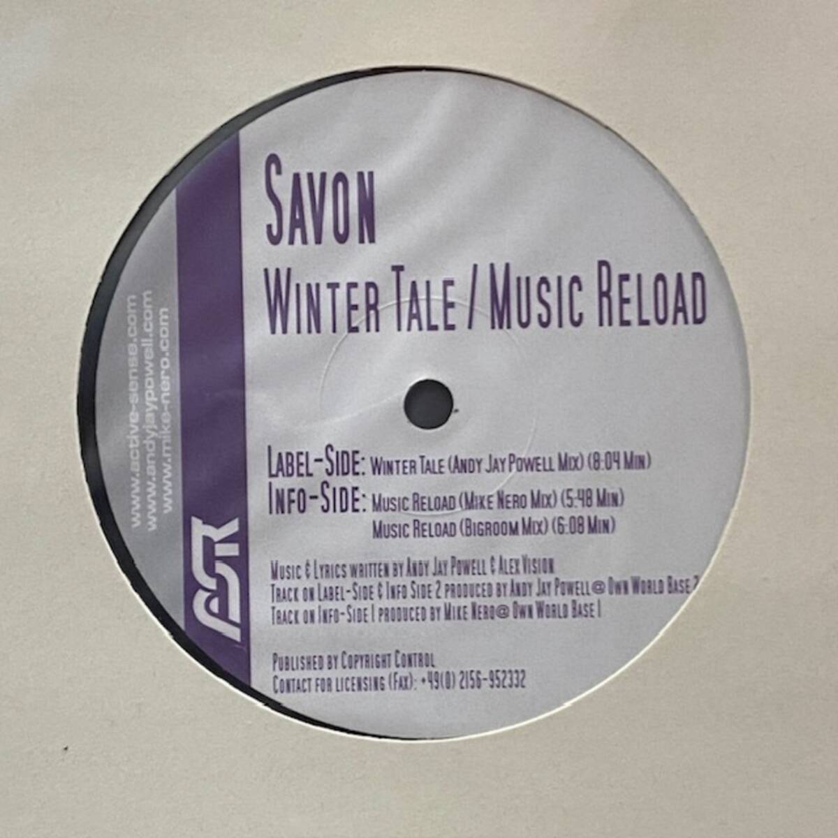 ★Savon - Winter Tale / Music Reload(★盤面ほぼ良品!)拍卖