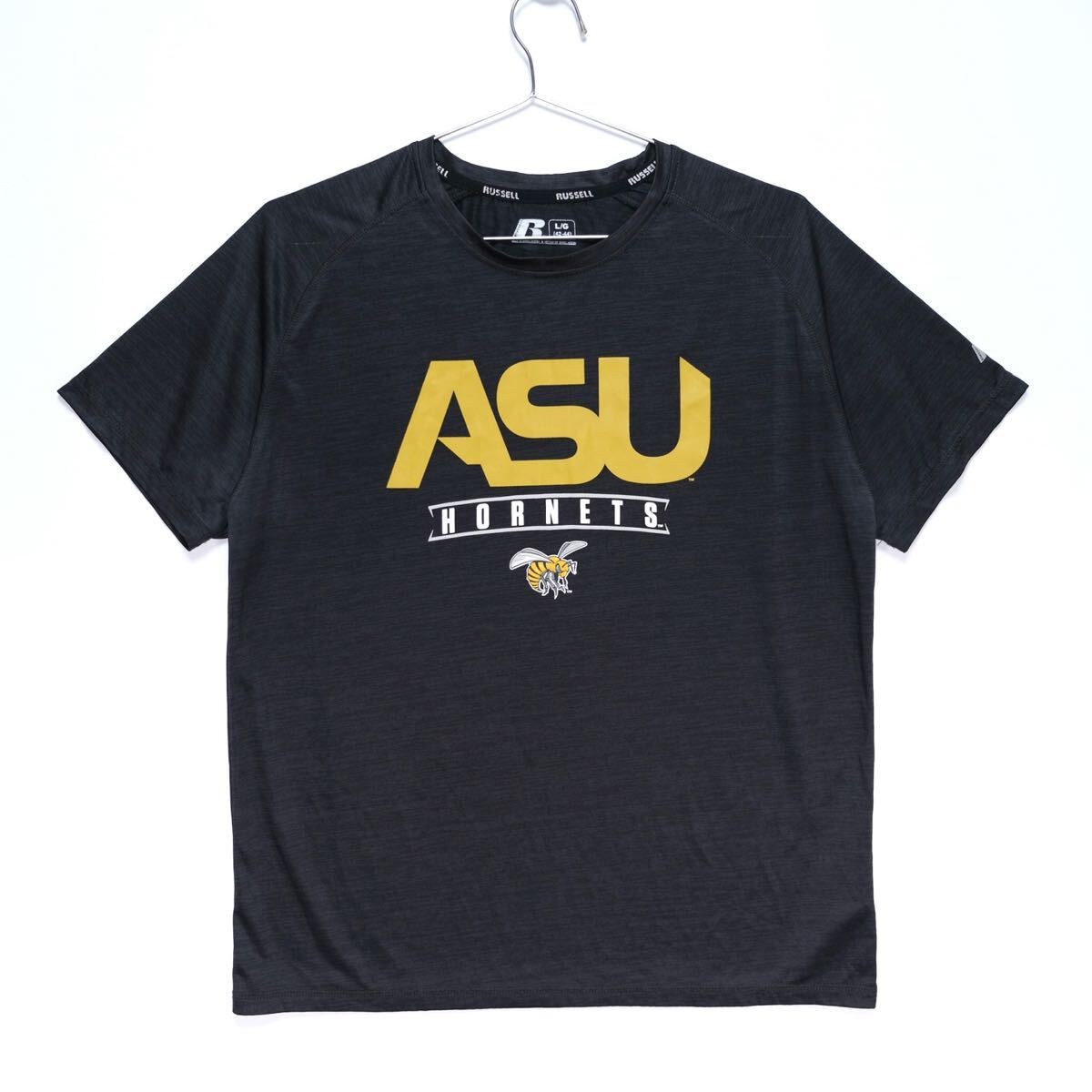 【送料無料】アラバマ州立大学 ホーネッツ/ドライTシャツ/Alabama State University/ASU HORNETS/RUSSELL ATHLETIC/Lサイズ拍卖
