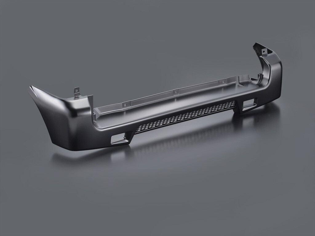 Motor Farm (モーターファーム) ジムニー JB23 ポリプロピレン リアバンパー (無塗装)拍卖