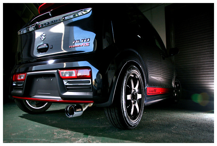 JWORKS ジェイワークス Ngeneration JBLACK ジェイブラック マフラー アルトターボRS(FF車) DBA-HA36S (R06A) H27.03~H30.11拍卖