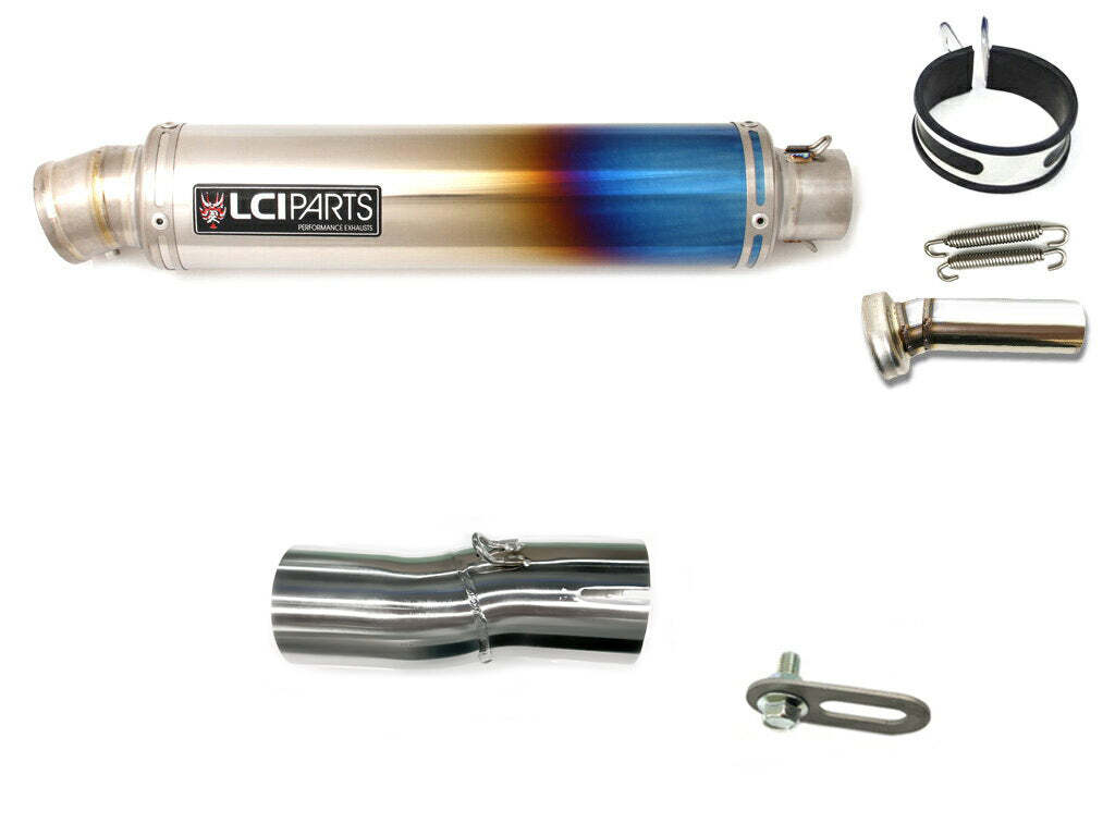 スズキ Vストローム800 V-STROM800 2024 LCIPARTS ラウンドフルチタンスリップオンマフラー拍卖