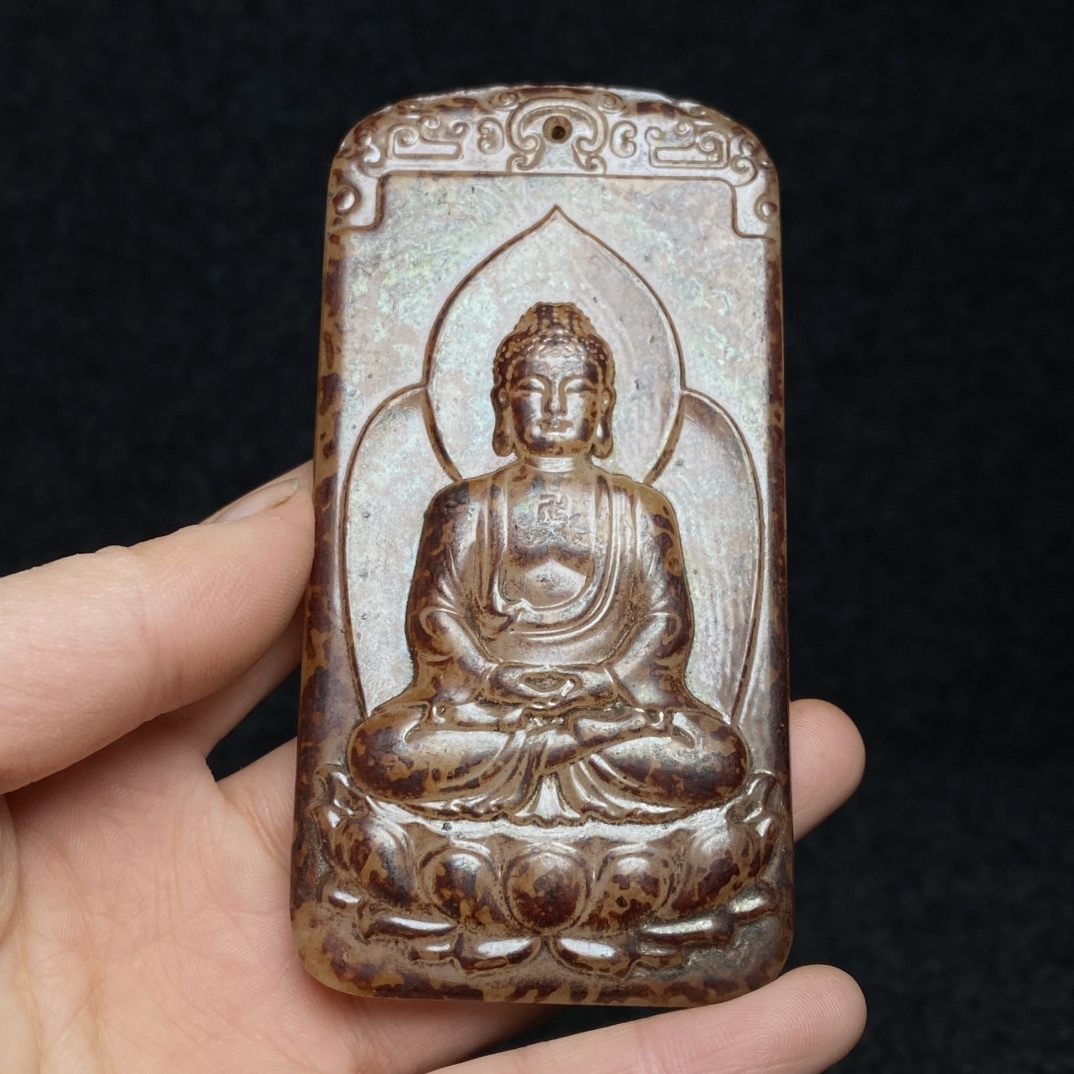 唐物 清 花梨木 はめ込む螺鈿 首飾盒 内珍藏 高古玉 牌子 極細工 中国美術品 時代物 中国古玩 骨董品 D65拍卖