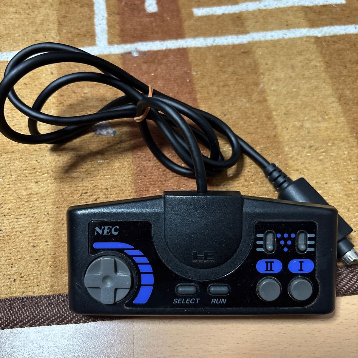 動作確認済 連射機能問題なし NEC PCエンジン ターボパッド 黒 紫 PC-Engine DUO コントローラー PC Engine Turbo PAD CORE GRAFX ①拍卖