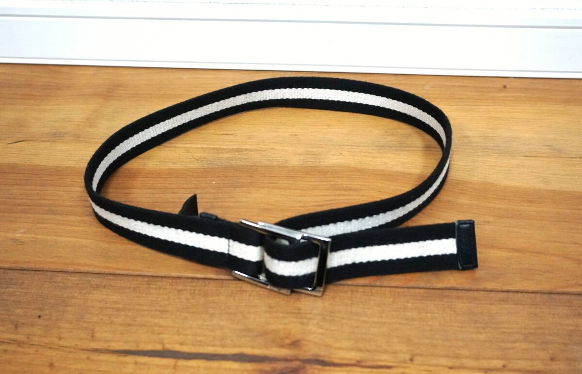 イタリア製 BALLY バリー トレインスポッティング ダブルリングベルト 30/75拍卖