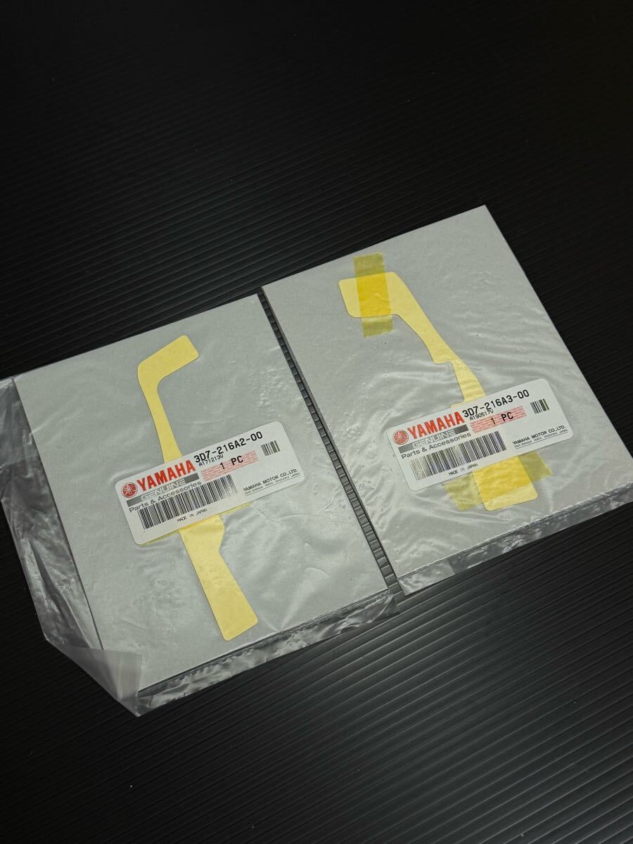 YAMAHA 3D7-216A2-00 3D7-216A3-00 ヤマハ純正シール!拍卖