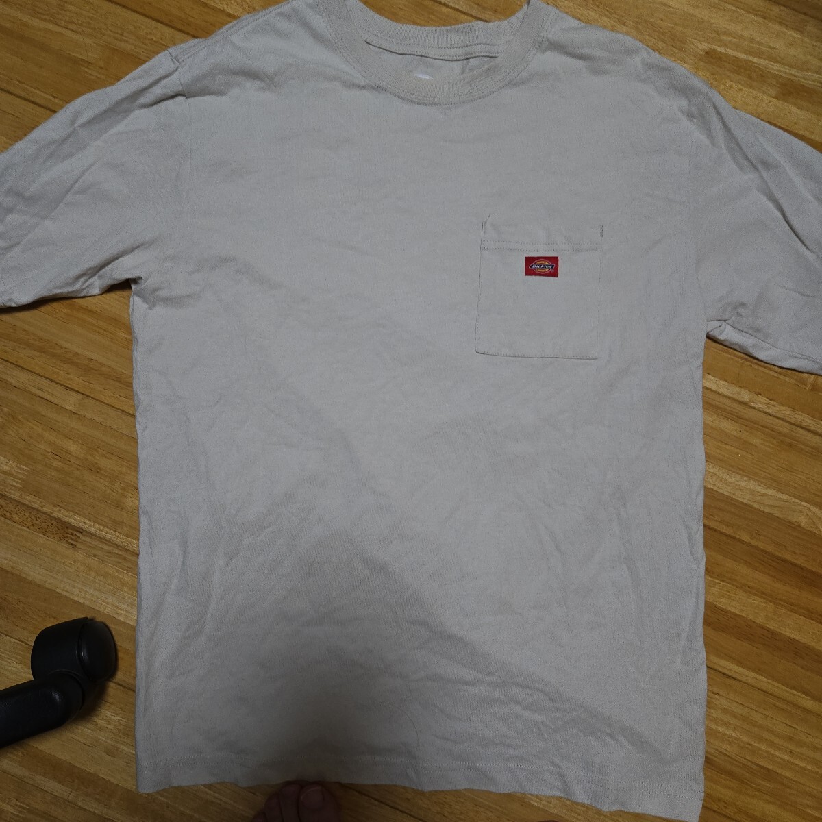 ディッキーズ Dickies 半袖 ポケット Tシャツ ベージュ L拍卖