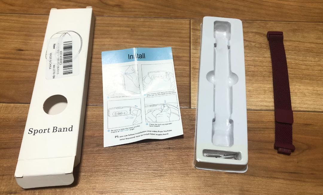 Fitbit バンド 交換 べルト ステンレス マグネット メッシュ J275拍卖