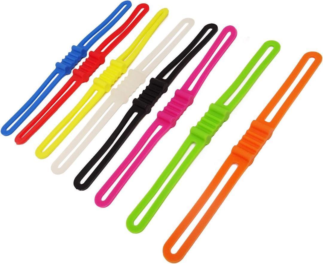 8個 シリコンゴムストラップ トーチマウント 固定バンド J251拍卖