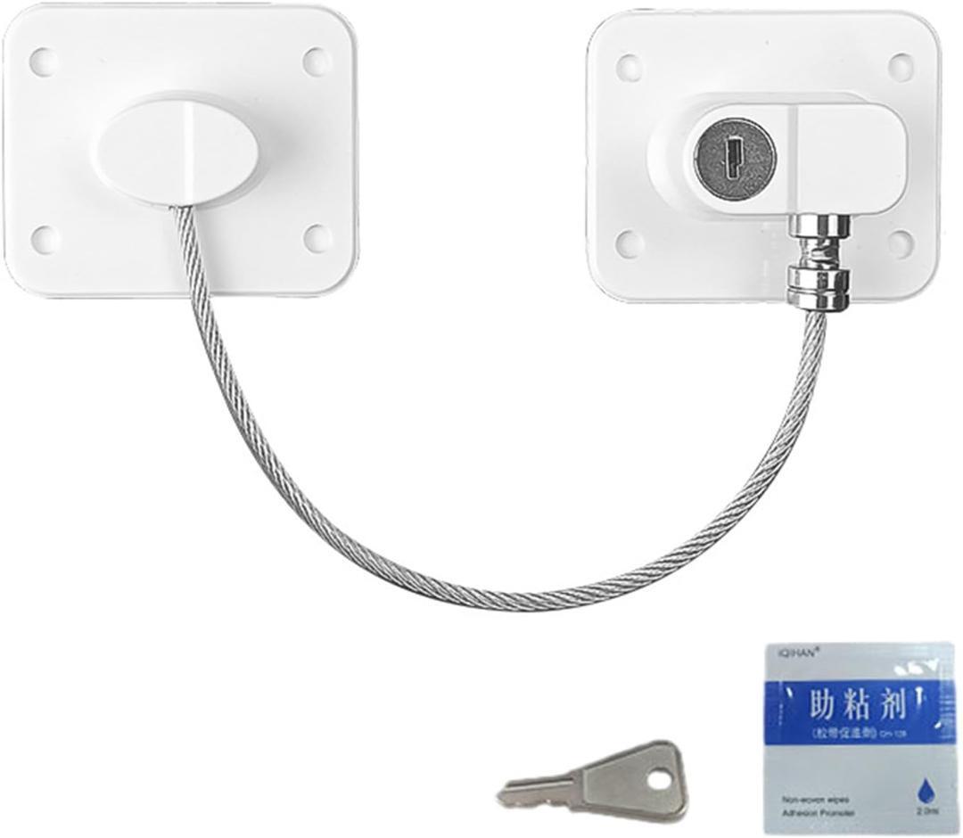 多機能安全ロック 窓用 調節可能 ケーブルロック 2個セット H219拍卖