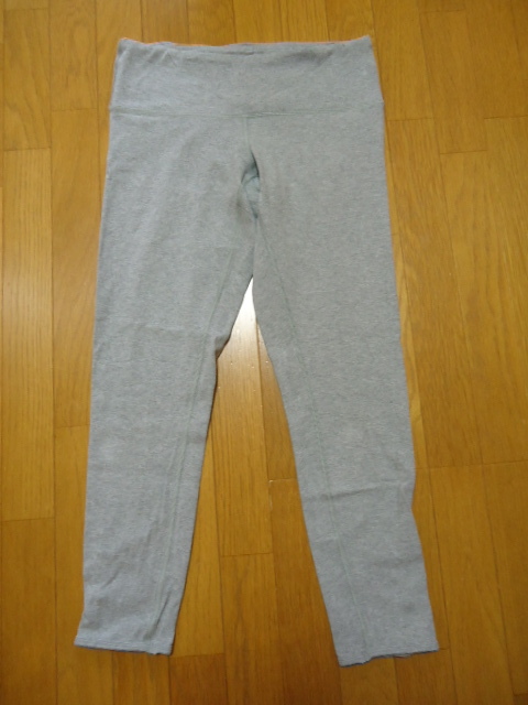 即決 ハワイ lululemon ルルレモン ロングパンツ 女性 グレー色 6 M-L ヨガ拍卖