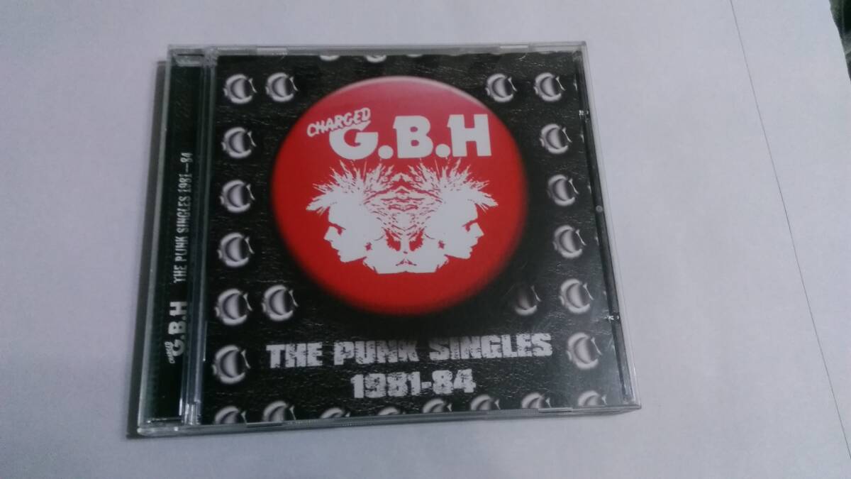 送料込 Charged G.B.H - The Punk Singles 1981-84☆Discharge Chaos UK Casualties Unseen Discharge A Global Threat Oxymoron拍卖