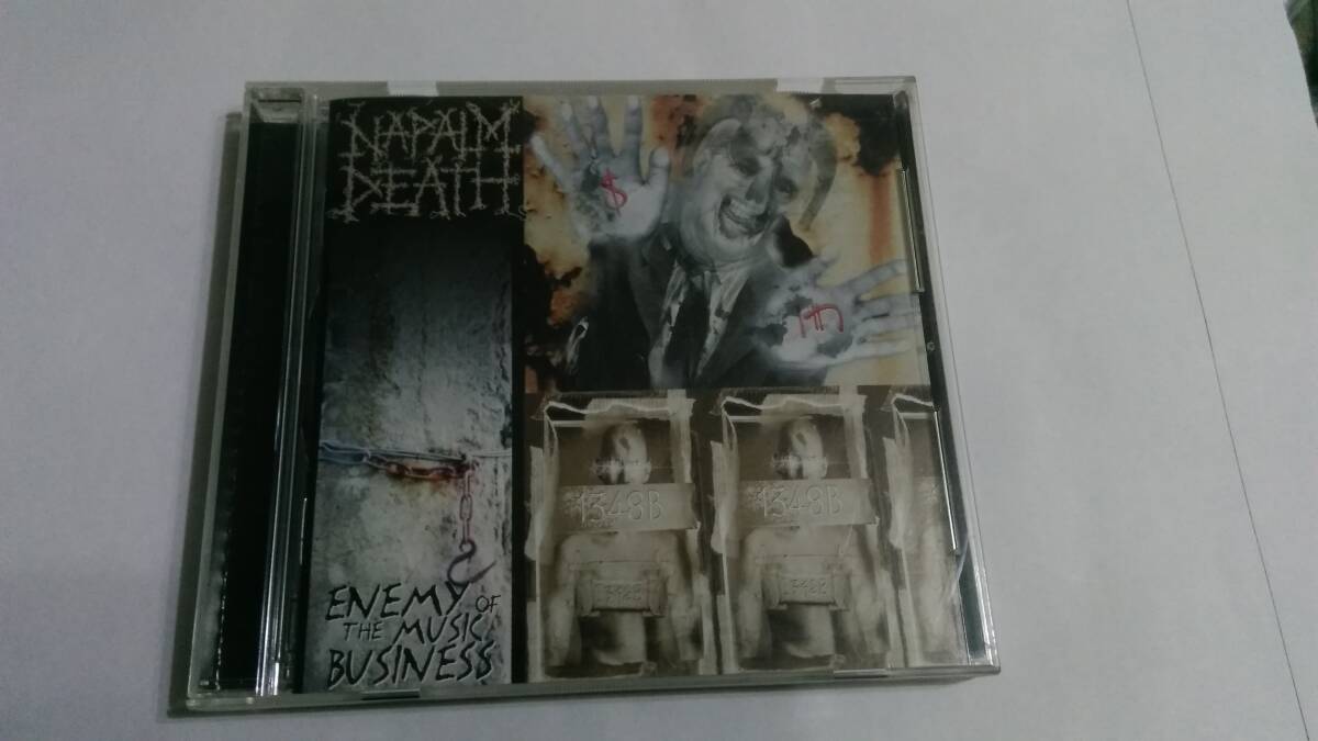 Napalm Death - Enemy Of The Music Business☆Carcass Brutal Truth Nasum SxOxB Obituary Misery Index Pig Destroyer Agathocles拍卖