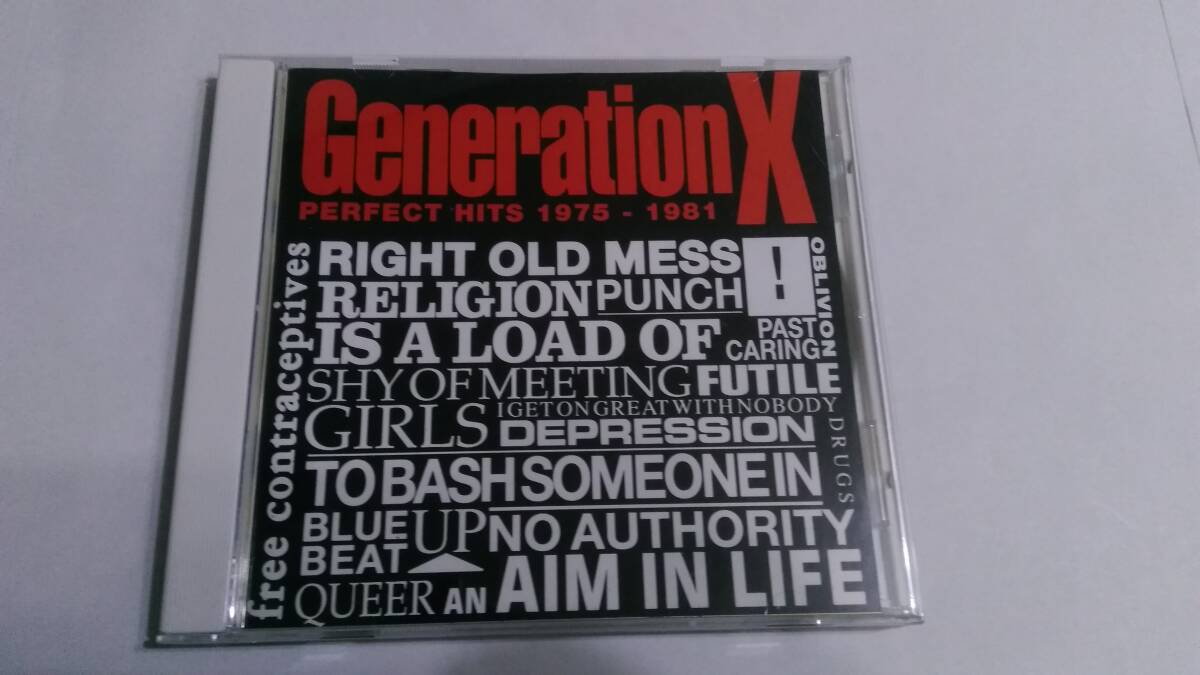 Generation X - Perfect Hits 1975 - 1981☆ Damned Stiff Little Fingers Adverts Buzzcocks Sex Pistols Clash UK Subs Billy Idol Ruts 拍卖