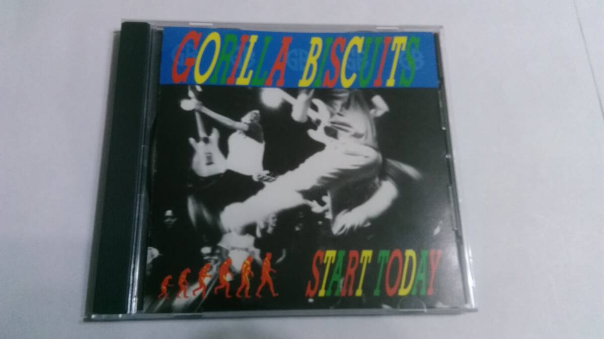 Gorilla Biscuits - Start Today☆Youth of Today Uniform Choice Inside Out SS Decontrol Judge Floorpunch BOLD Warzone 拍卖