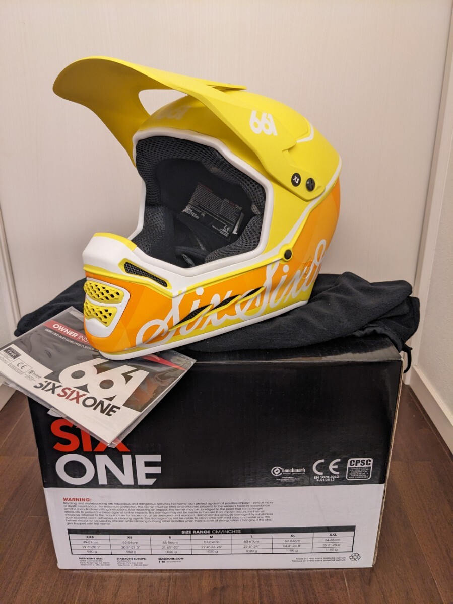 新品未使用品 661 RESET ヘルメット XS 52-54cm オフロード MTB SIXSIXONE メンズ レディース ジュニア キッズ拍卖