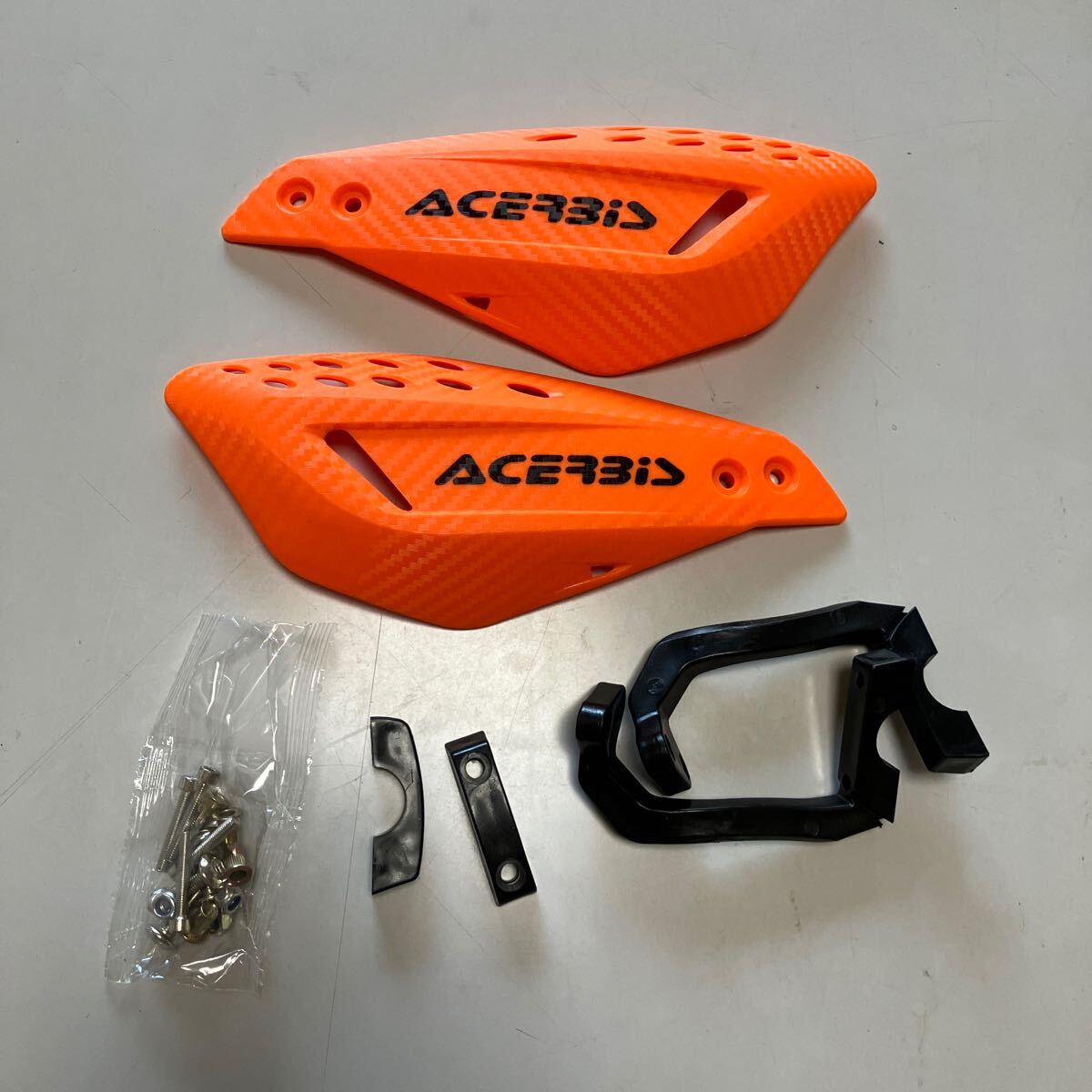 モトクロス オフロード 汎用ハンドガード オレンジ拍卖