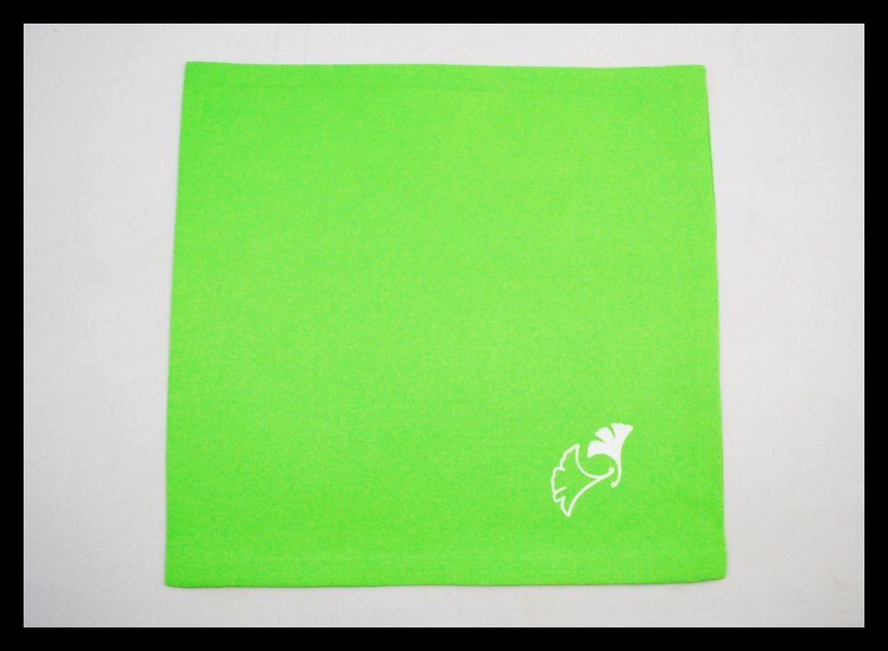 ▲楠廸庵▲友禅帛紗 銀杏 黄緑 裏千家今日庵好 茶道具 拍卖