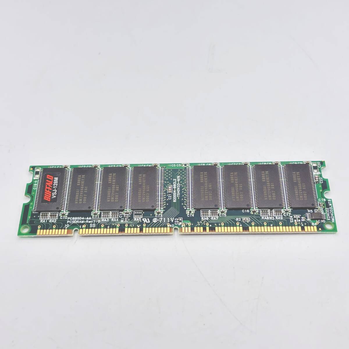 BUFFALO デスクトップ パソコン 用 メモリ PC100 128MB VSJ-128M バッファロー ジャンク品 05522692拍卖