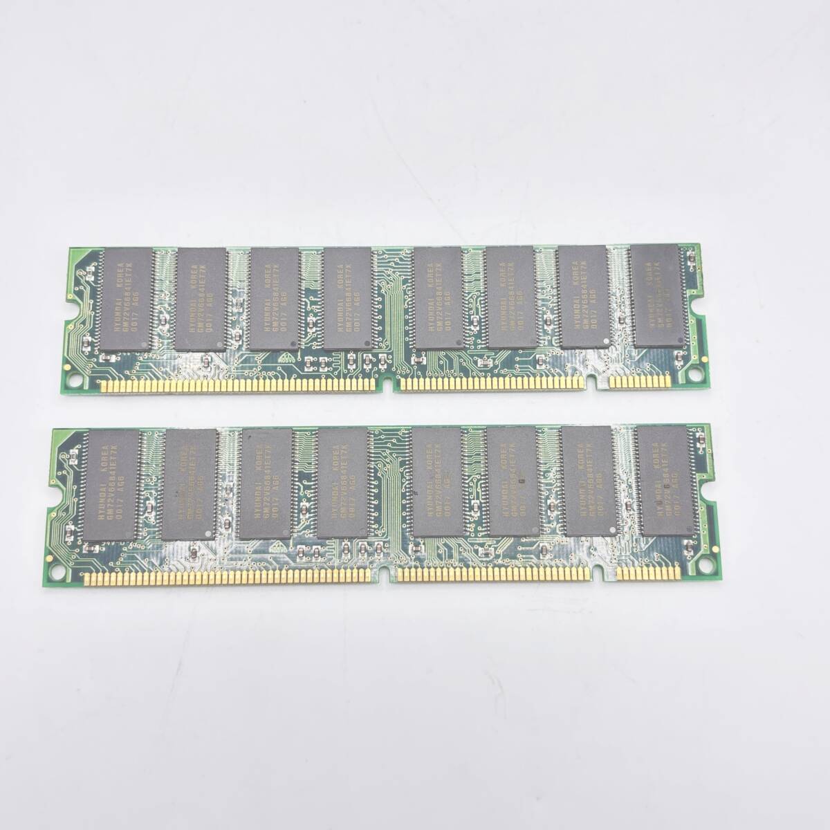 DIMM (PC100? PC133? 容量 不明) x 2枚組 GM72V66841ET7K メモリ ジャンク品 05522768拍卖