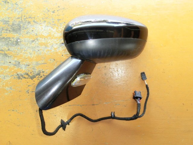 プジョーRCZ 左 ドアミラー KUAC 平成23年 ABA-T7R5F02 配線9本.4本 サイド バック 16.5万kmカーボンルーフパック 即決あり拍卖