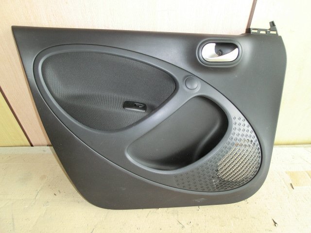 ★スマート 助手席 ドア 内張り 平成28年 DBA-453044 左 フロント フォーフォー ターボ 9.1万km 453 即決あり拍卖