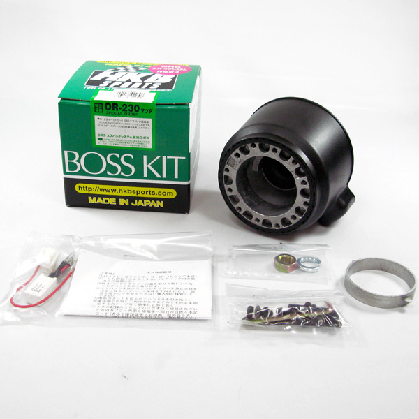 HKB ハンドルボス NBロードスター DWデミオ BJファミリア LW系MPV CP8系プレマシー バネット ボンゴ エアバック車 マツダ OR-230拍卖