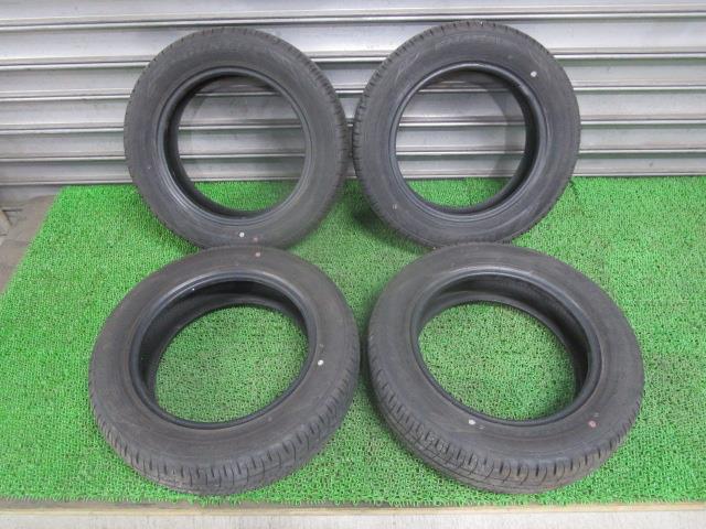 DUNLOP ENASAVE EC204 ノーマルタイヤ 夏タイヤ 155/65R13 155-65-13 4本 2023年モデル 8分山 ダンロップ /42748拍卖