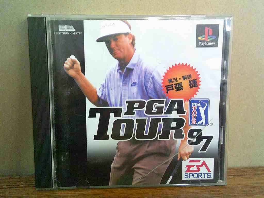 UG60★PS PGA TOUR97 ケース説明書付 起動確認済み 研磨・クリーニング済み プレイステーション拍卖