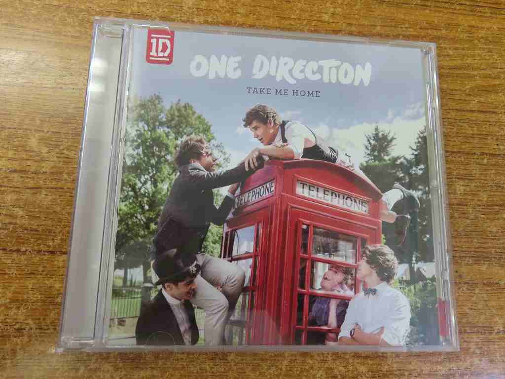 UCD293★中古CD one direction ワン・ダイレクション TAKE ME HOME ケースジャケット付き 研磨・クリーニング済拍卖