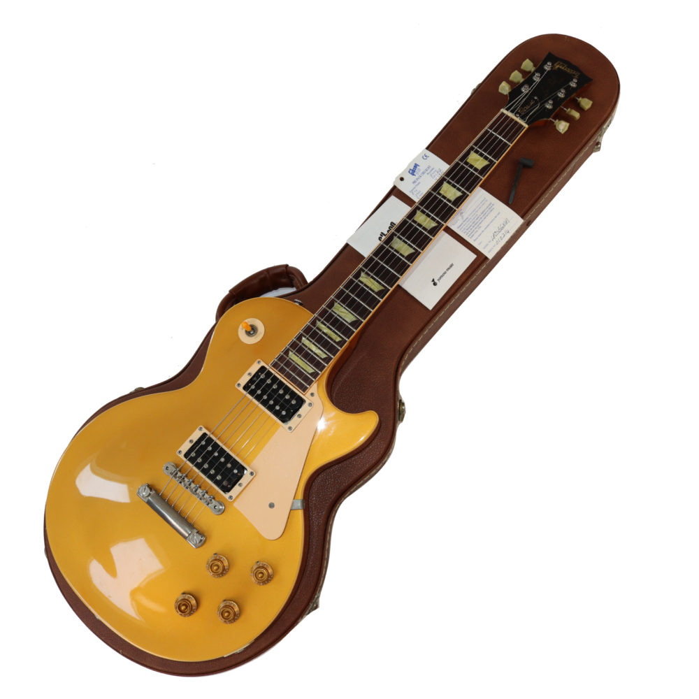 【中古】 エレキギター Gibson Les Paul Classic 1960 Gold Top 2001年製 ギブソン レスポールクラシック ゴールドトップ拍卖