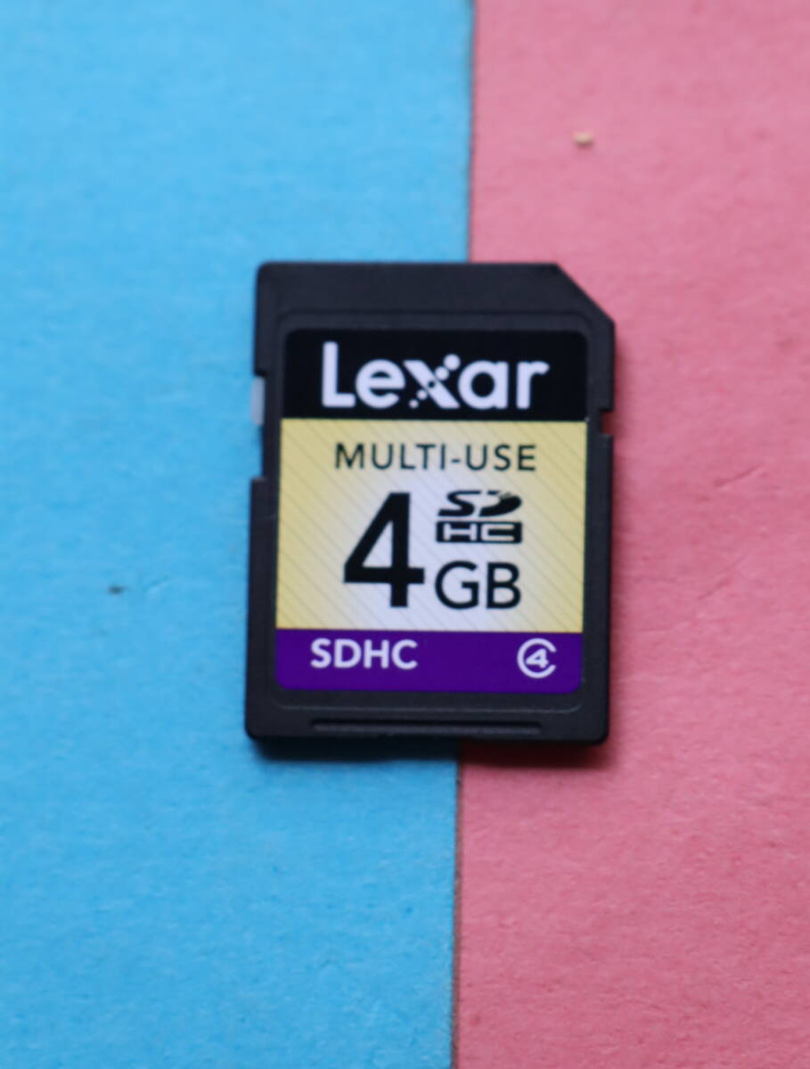 4GB Lexar SDHCカード フォーマット済み メモリーカード SDカード 送料85円~拍卖