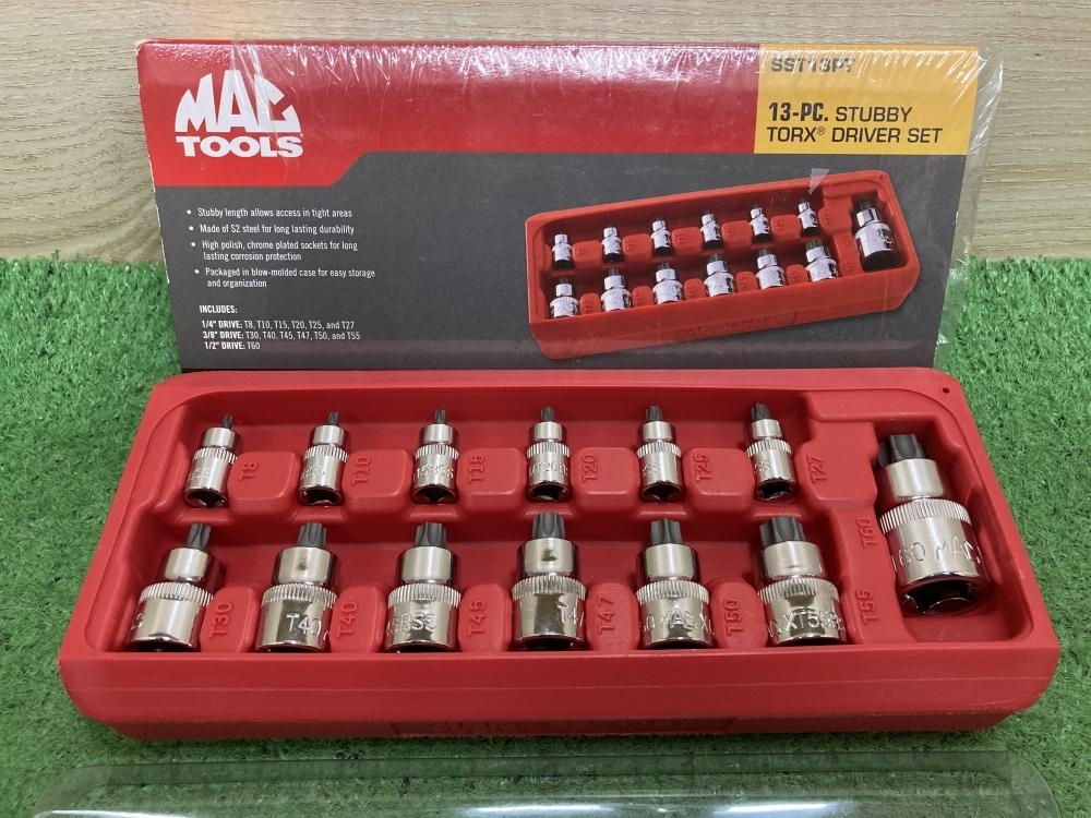 012◆未使用品・即決価格◆ マックツール スタビートルクスセット 13個 SST13PT ※長期保管品拍卖
