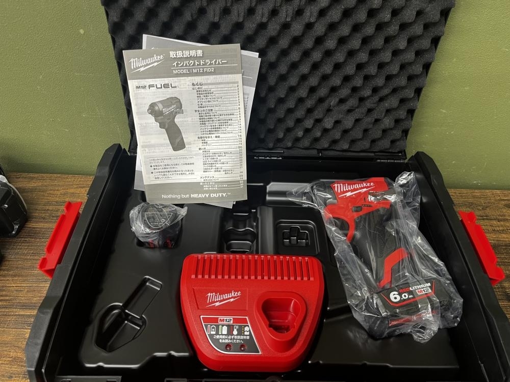 022●未使用品●ミルウォーキー 充電式インパクトドライバ M12FID2-632X拍卖