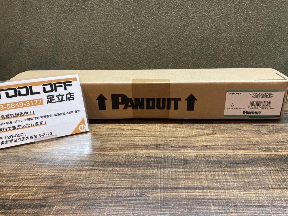 023◆未開封品・即決価格◆パンドウィット 24ポートモジュラーパッチパネルキット CPPKL6G24WBL拍卖