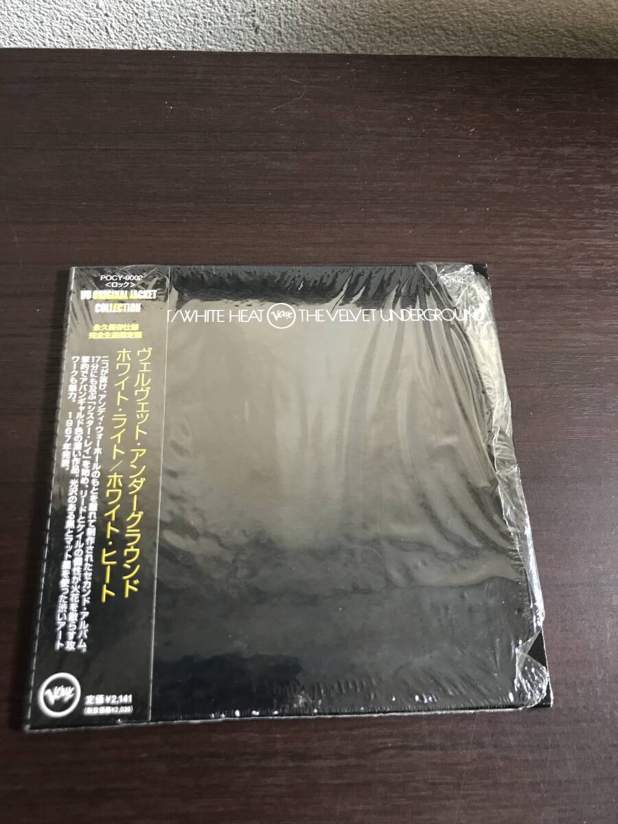 紙ジャケ【CD】ヴェルヴェット・アンダーグラウンド / ホワイト・ライト/ホワイト・ヒート(日本盤)POCY-9002拍卖